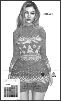 Second Life Marketplace - MILAN - MIA Sweater Dress DEMO